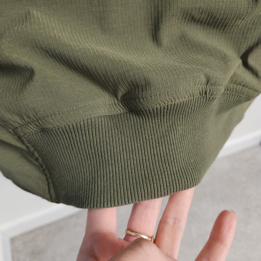 Adidas Men's Green Hooded Windbreaker, Pullover, Jacket, Army Green, Medium, Exc - Picture 9 of 12